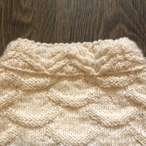 Vintage Hand Knit Zip Up Sweater - Picture 12 of 12